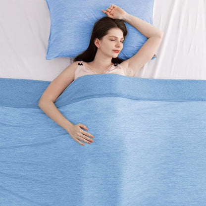 🏆LAST DAY SALE 70% OFF!!💕CHILLO™🇬🇧 Smart Cooling Blanket❄️ Lightweight • Breathable • For Hot Sleepers & Night Sweats 😴