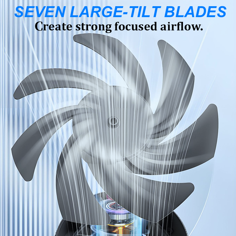 🏆2026 Desk Fan – USB Rechargeable with LED Display 📊 | 100 Speeds, 120° Tilt & Full Oscillation ↔️ | Ultra-Quiet for Bedroom 😴, Office 🖥️ & Camping 🏕️ | Up to 24H Battery ⚡ | UK Designed 💡🇬🇧