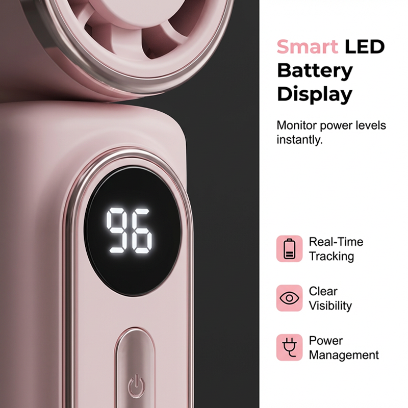 🏖️LAST DAY SALE ONLY ￡12.99!!🎁🔥Zephyra™ 3000mAh USB Clip Fan – 180° Rotatable, Ultra-Portable 🌬️ | For Travel ✈️, Office 💼, Kids 👶 | Clips Anywhere! 🇬🇧