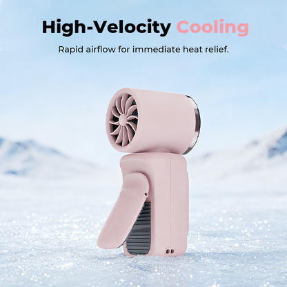 🏖️LAST DAY SALE ONLY ￡12.99!!🎁🔥Zephyra™ 3000mAh USB Clip Fan – 180° Rotatable, Ultra-Portable 🌬️ | For Travel ✈️, Office 💼, Kids 👶 | Clips Anywhere! 🇬🇧