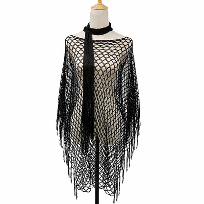 🏆 Last Day Special Price £9.99! 💐Summer Metallic Crochet Cover-Up – Lightweight, Flowy & Effortlessly Stylish summer outfit