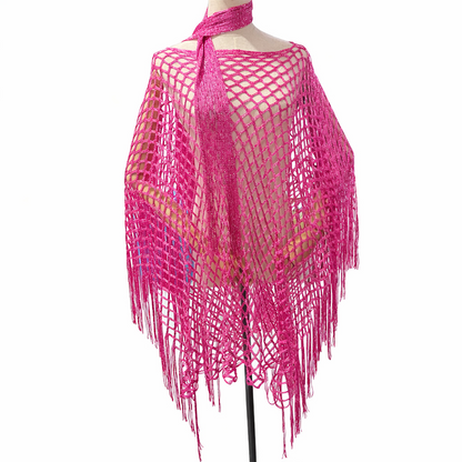 🏆 Last Day Special Price £9.99! 💐Summer Metallic Crochet Cover-Up – Lightweight, Flowy & Effortlessly Stylish summer outfit