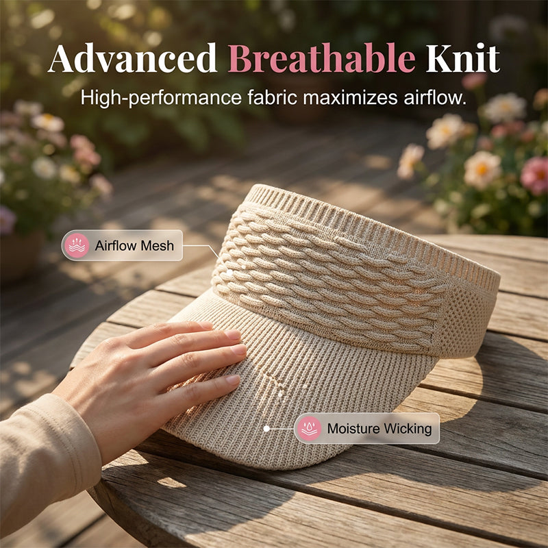 ⏳️Last Day Special Price £7.99!!🔥SunSafeTok Women’s High Ponytail Visor Hat 🧢 Breathable, Open-Top UV400 Protection ☀️🇬🇧  Perfect for Running, Hiking, Beach Days & Everyday “That Girl” Style 💁‍♀️✨