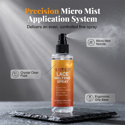 🏆Hot Sale-50% OFF🌟Extreme Hold Lace Melting Spray