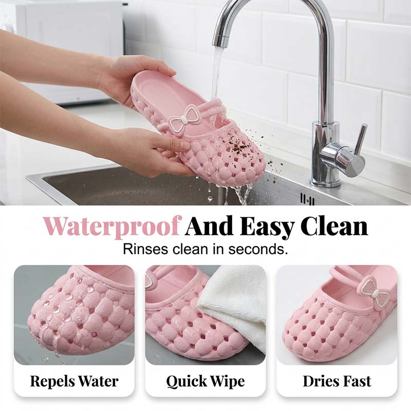 🩴Summer Sale-50% OFF💗Women's Closed-Toe Breathable Mules