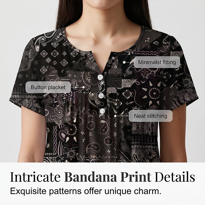 🌞Summer Sale-50% OFF💖Women's Casual V-Neck Top