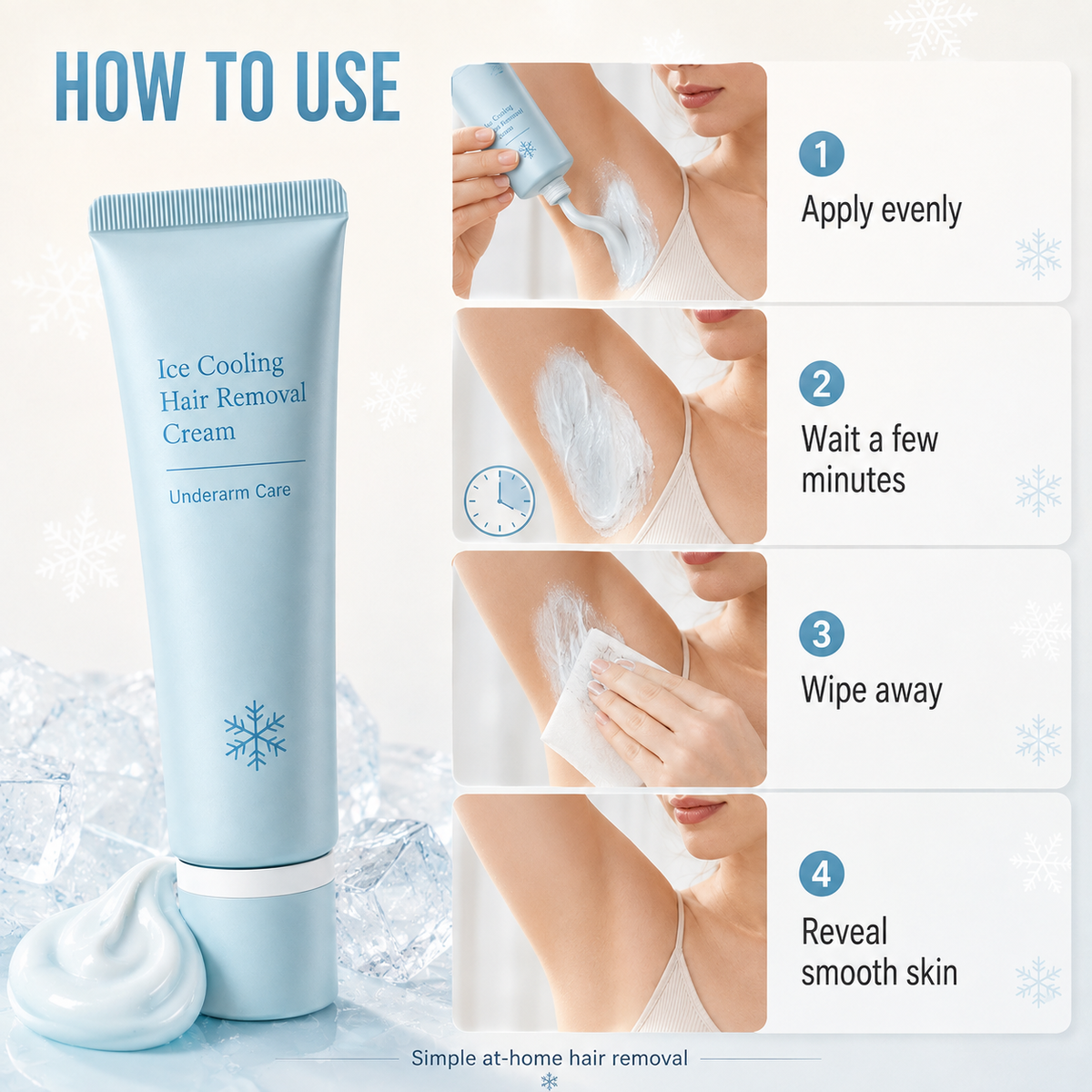 ⏳ LAST DAY SALE ONLY ￡6.99!!🔥2026 TOP PICK🥳 Hair Removal Cream – Enriched with Rose & Lavender Oil, Niacinamide Brightening – Inhibits Regrowth, Longer-Lasting Smoothness! 💖💨