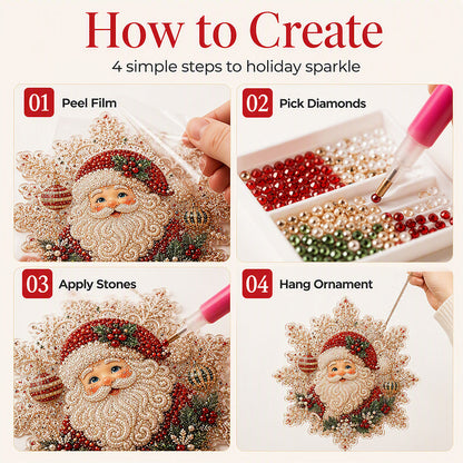 Christmas Diamond Art Hanging Kit