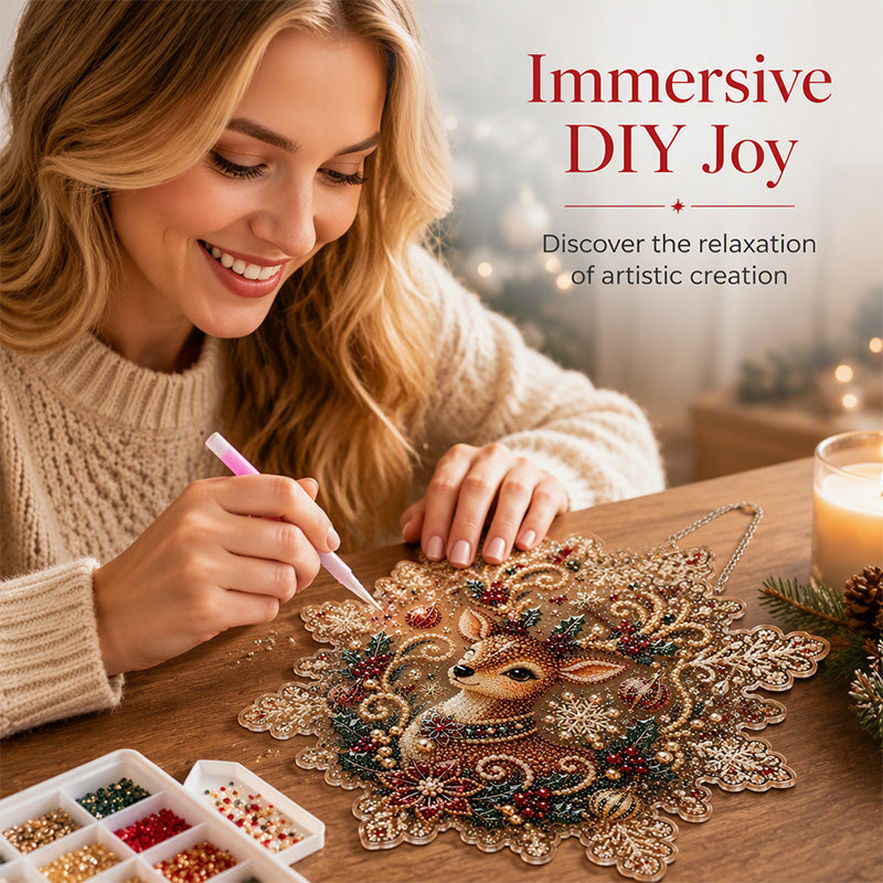 Christmas Diamond Art Hanging Kit