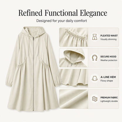 ❤️‍🔥50% OFF🧥Plus Size | Women's Mid-Length Hooded Everyday Jacket