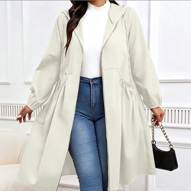 ❤️‍🔥50% OFF🧥Plus Size | Women's Mid-Length Hooded Everyday Jacket