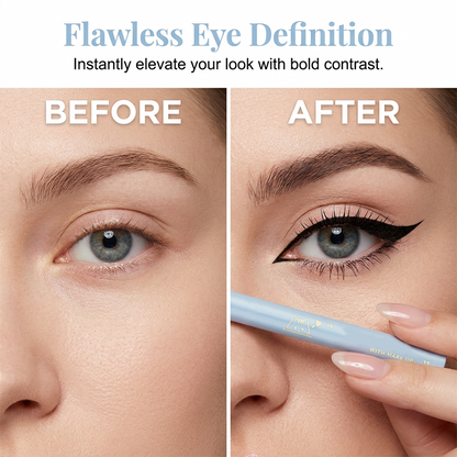 🎁Buy 1 Get 1 Free👁️Waterproof Fine Eyeliner Pen👁️ – 0.01mm Tip with Smudge-Proof Formula – Ideal for Precise, Long-Lasting Eye Makeup ⚡