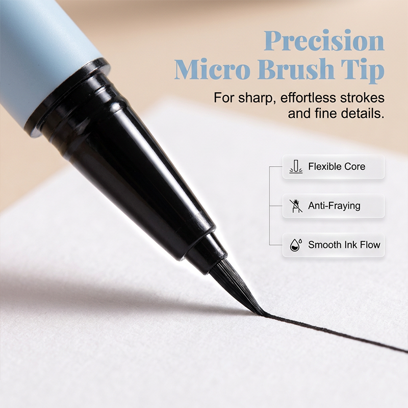 🎁Buy 1 Get 1 Free👁️Waterproof Fine Eyeliner Pen👁️ – 0.01mm Tip with Smudge-Proof Formula – Ideal for Precise, Long-Lasting Eye Makeup ⚡