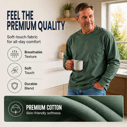 🔥Hot Sale-50% OFF💥💥Men's Loose-Fit Long Sleeve T-Shirt