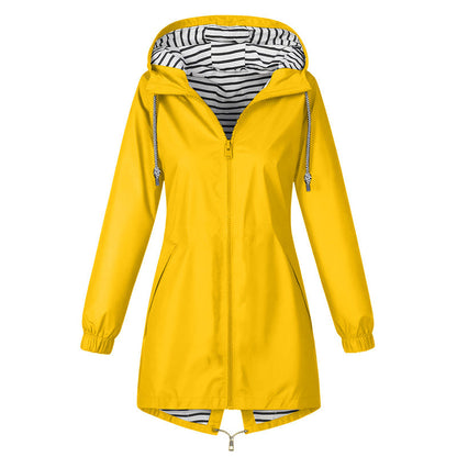 ⏳LAST DAY SALE £19.99!!💥Women's Outdoor Waterproof Hooded Jacket🌧🧥