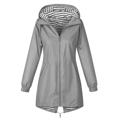 ⏳LAST DAY SALE £19.99!!💥Women's Outdoor Waterproof Hooded Jacket🌧🧥