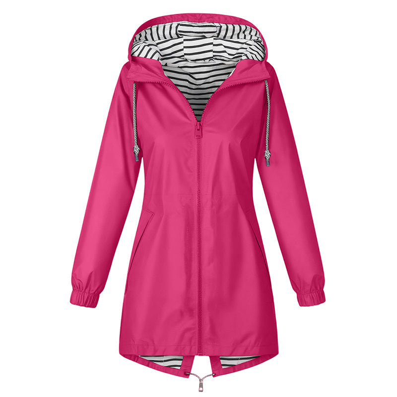 ⏳LAST DAY SALE £19.99!!💥Women's Outdoor Waterproof Hooded Jacket🌧🧥