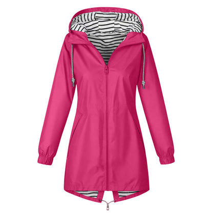 ⏳LAST DAY SALE £19.99!!💥Women's Outdoor Waterproof Hooded Jacket🌧🧥
