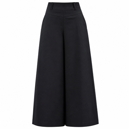 ⏳LAST DAY SALE ONLY ￡16.99!!👖 Women's Casual High Waisted Wide Leg Tailored Pants with Flowy Drape