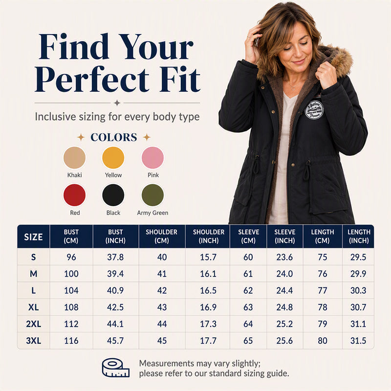 🔥Hot Sale-50% OFF💛Women's Warm-Lined Hooded Parka Jacket