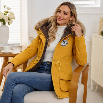 🔥Hot Sale-50% OFF💛Women's Warm-Lined Hooded Parka Jacket