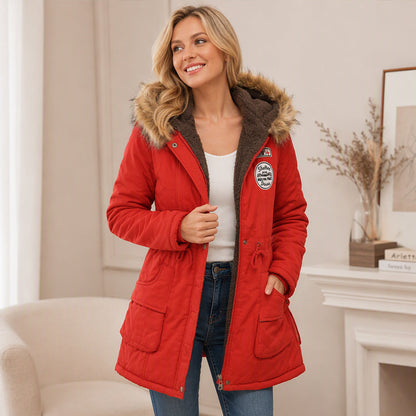 🔥Hot Sale-50% OFF💛Women's Warm-Lined Hooded Parka Jacket