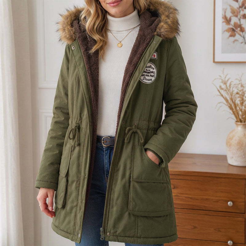 🔥Hot Sale-50% OFF💛Women's Warm-Lined Hooded Parka Jacket