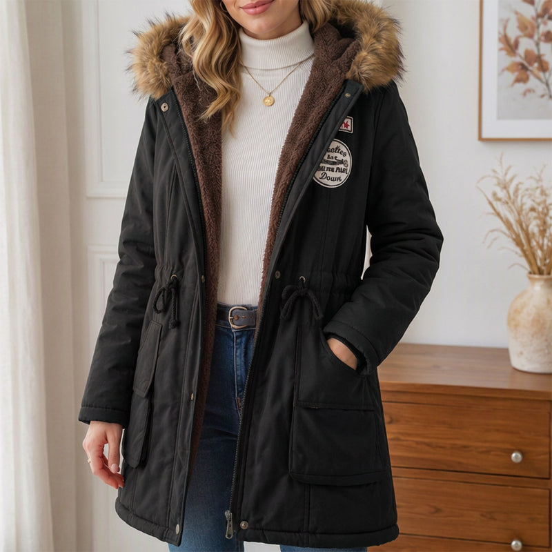 🔥Hot Sale-50% OFF💛Women's Warm-Lined Hooded Parka Jacket