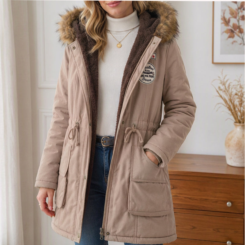🔥Hot Sale-50% OFF💛Women's Warm-Lined Hooded Parka Jacket