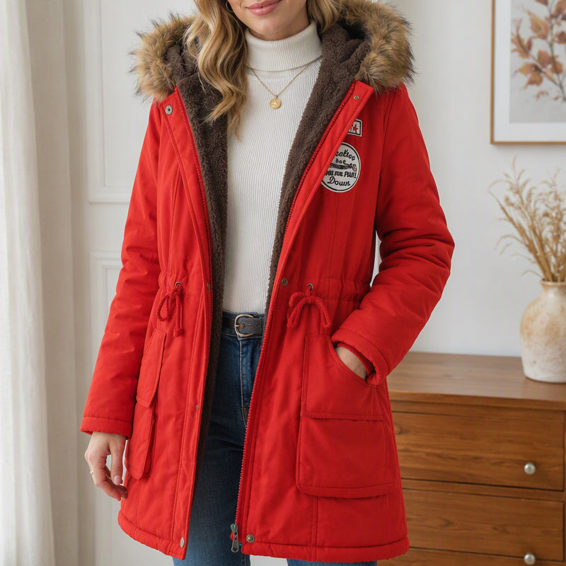 🔥Hot Sale-50% OFF💛Women's Warm-Lined Hooded Parka Jacket