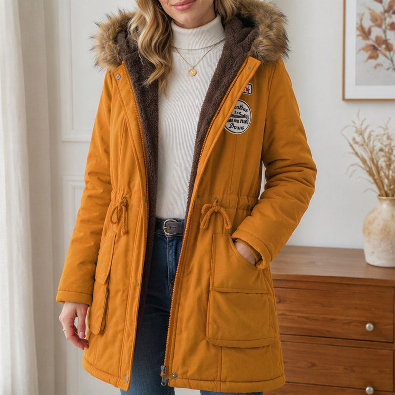 🔥Hot Sale-50% OFF💛Women's Warm-Lined Hooded Parka Jacket