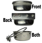 Kings Cages Stainless Steel Quick Lock Cup 5oz, 10oz, 20oz, 30oz