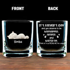 Deserve To Be - Personalized Whiskey Glass