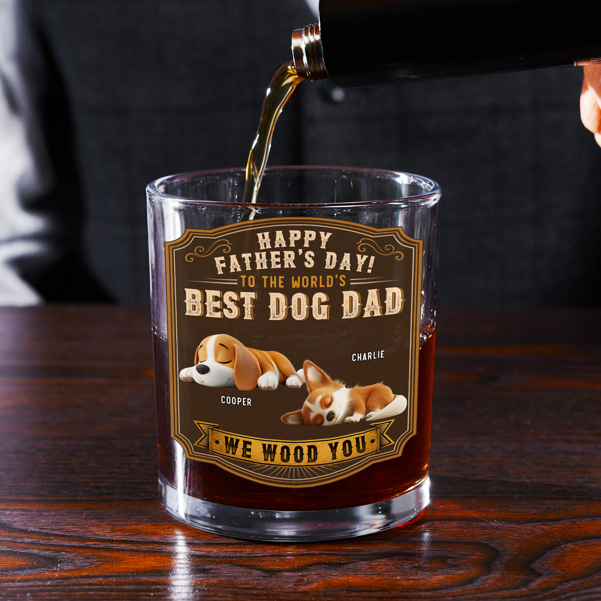 Best In The World - Personalized Whiskey Glass