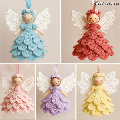 🔥Last Day Sale 50% OFF🎁Crochet your own angel - complete craft kit