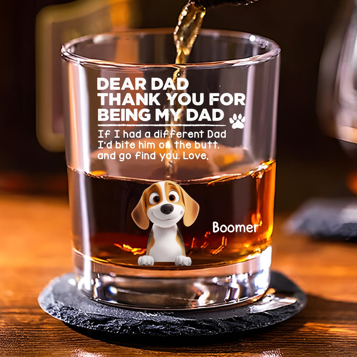 Go Find You - Personalized Whiskey Glass