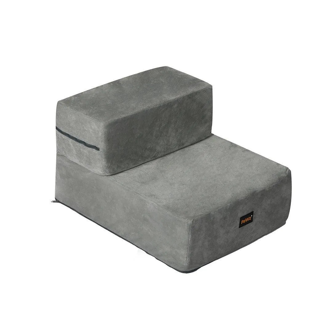 Detachable Pet Stairs Light Grey