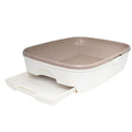 UniCharm DeoToilet Half Cover Cat Litter Bin Starter Kit (Ivory)