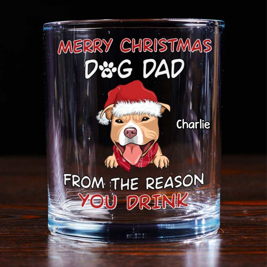 The Reason You Drink - Personalized Whiskey Glass