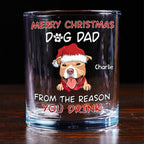 The Reason You Drink - Personalized Whiskey Glass