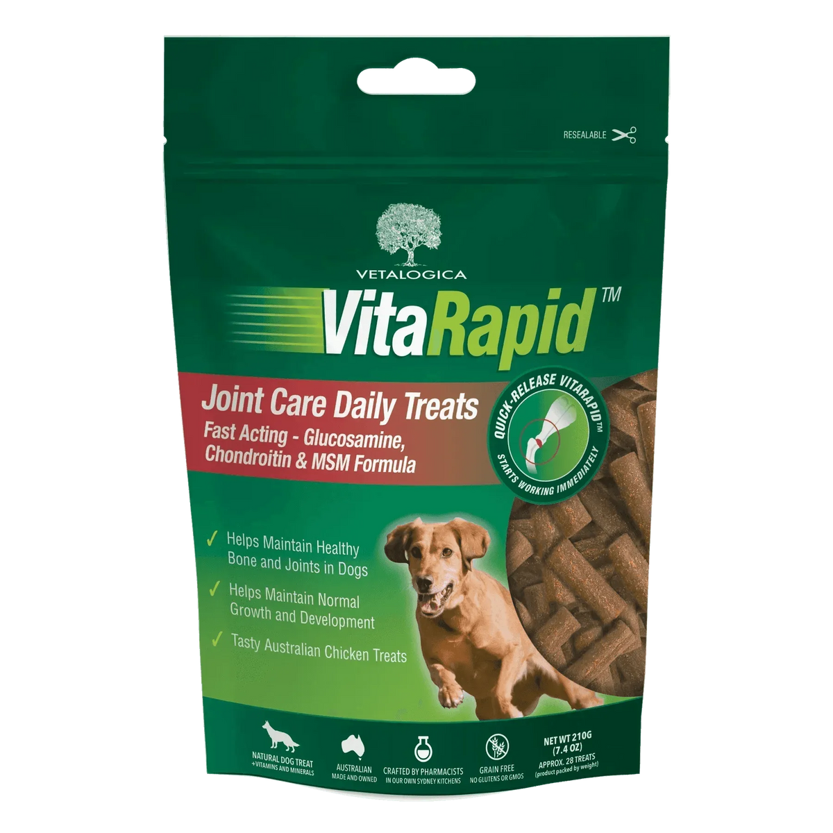 VitaRapid Joint & Arthritis Care for Dogs 210gm
