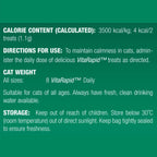 Vetalogica VitaRapid Tranquil Treats for Cats 100gm