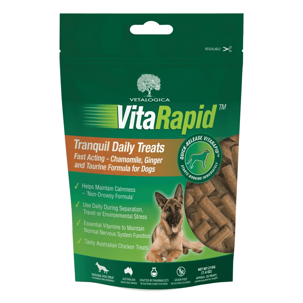 Vetalogica VitaRapid Tranquil Treats for Dogs 210gm