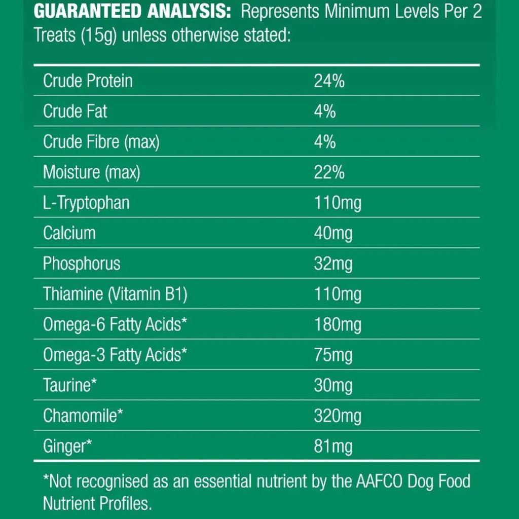 Vetalogica VitaRapid Tranquil Treats for Dogs 210gm