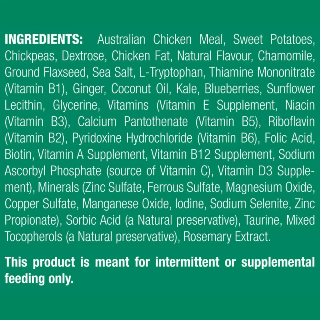 Vetalogica VitaRapid Tranquil Treats for Dogs 210gm