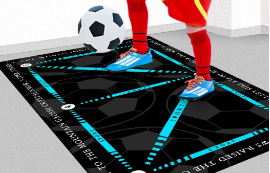 ⚽ 50% OFF NOW! 🔥 Non-Slip Football Training Mat - Durable & Portable, Perfect for Footwork Drills Anywhere ✨