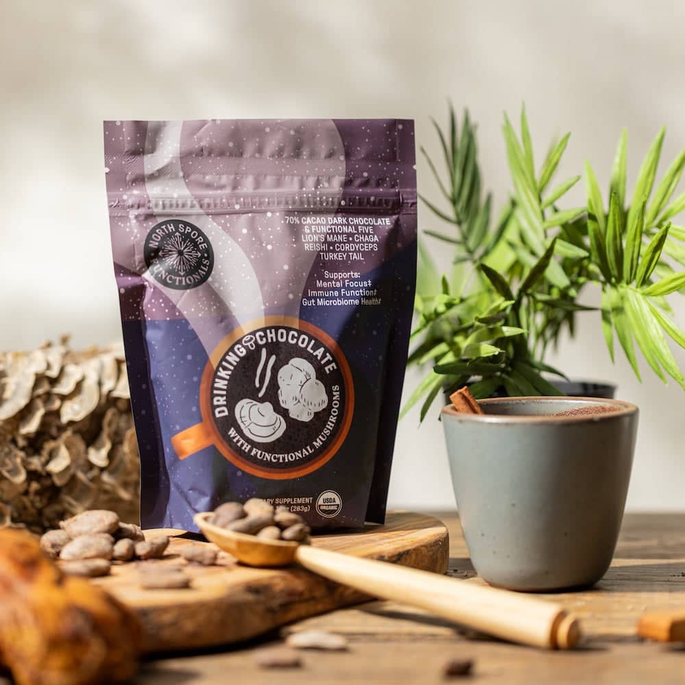 Drinking Chocolate with Functional Mushrooms