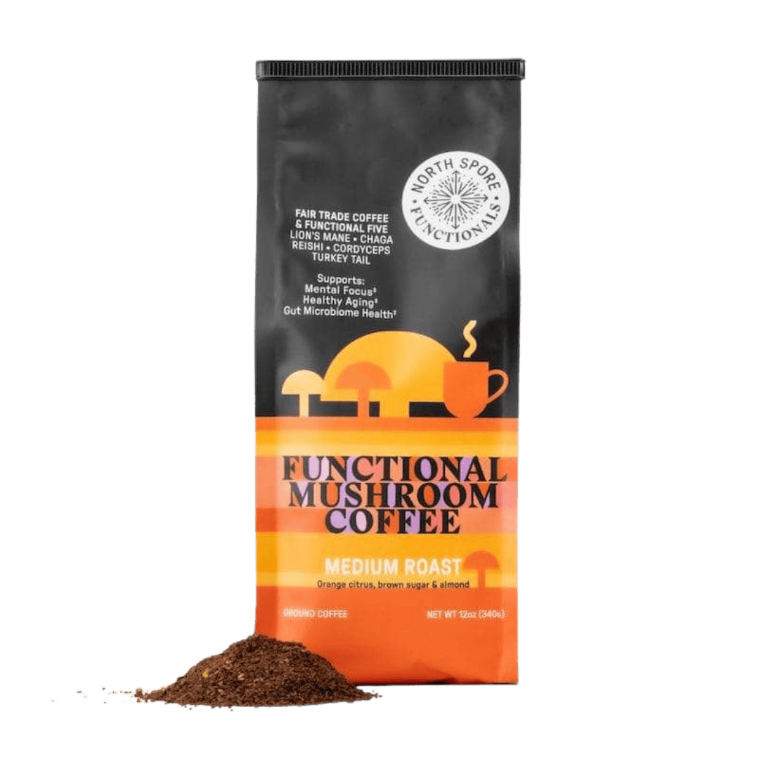 Mushroom Mornings Gift Bundle | Coffee & Lion's Mane for Focus, Energy & Balance
