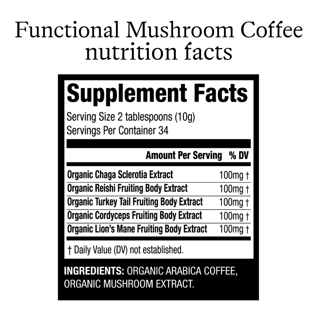 Mushroom Mornings Gift Bundle | Coffee & Lion's Mane for Focus, Energy & Balance