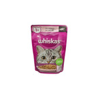 Whiskas Adult Salmon in Gravy Wet Cat Food 85g